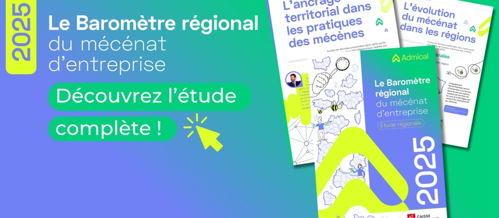 Baromètre régional du mécénat d&#039;entreprise 2025